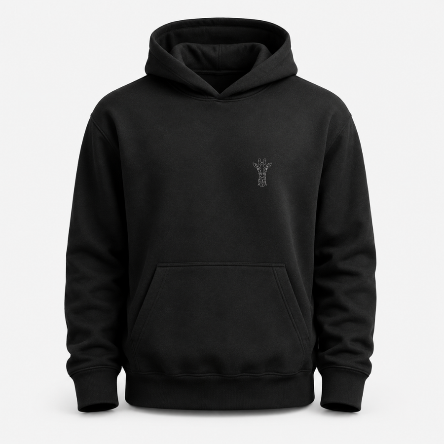 Giraffe Primal Lines Hoodie