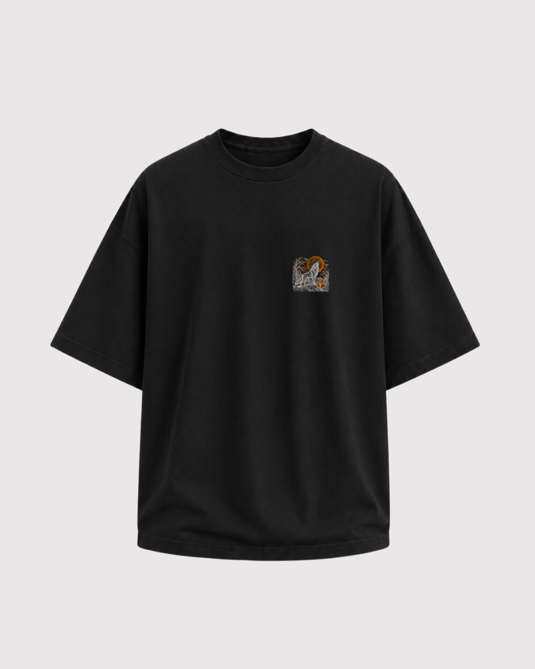Howl at the Moon Oversized Tee