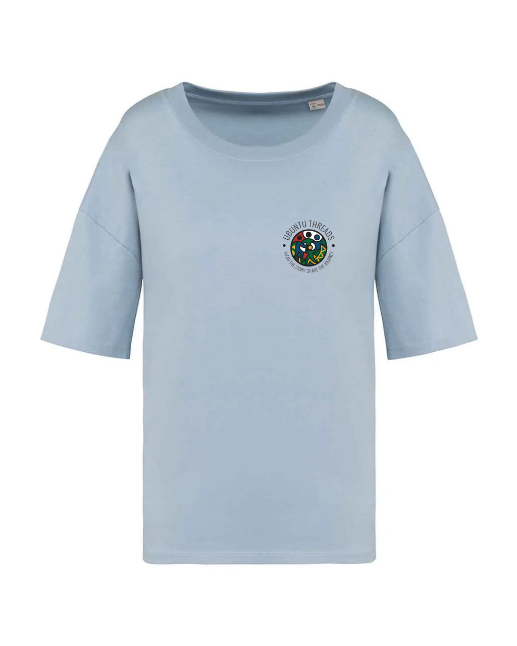 Ubuntu Threads Organic Ladies Oversized Tee