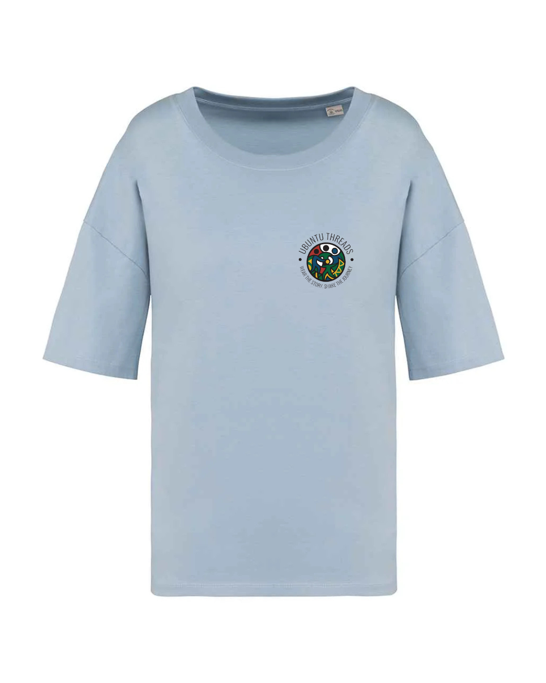 Ubuntu Threads Organic Ladies Oversized Tee