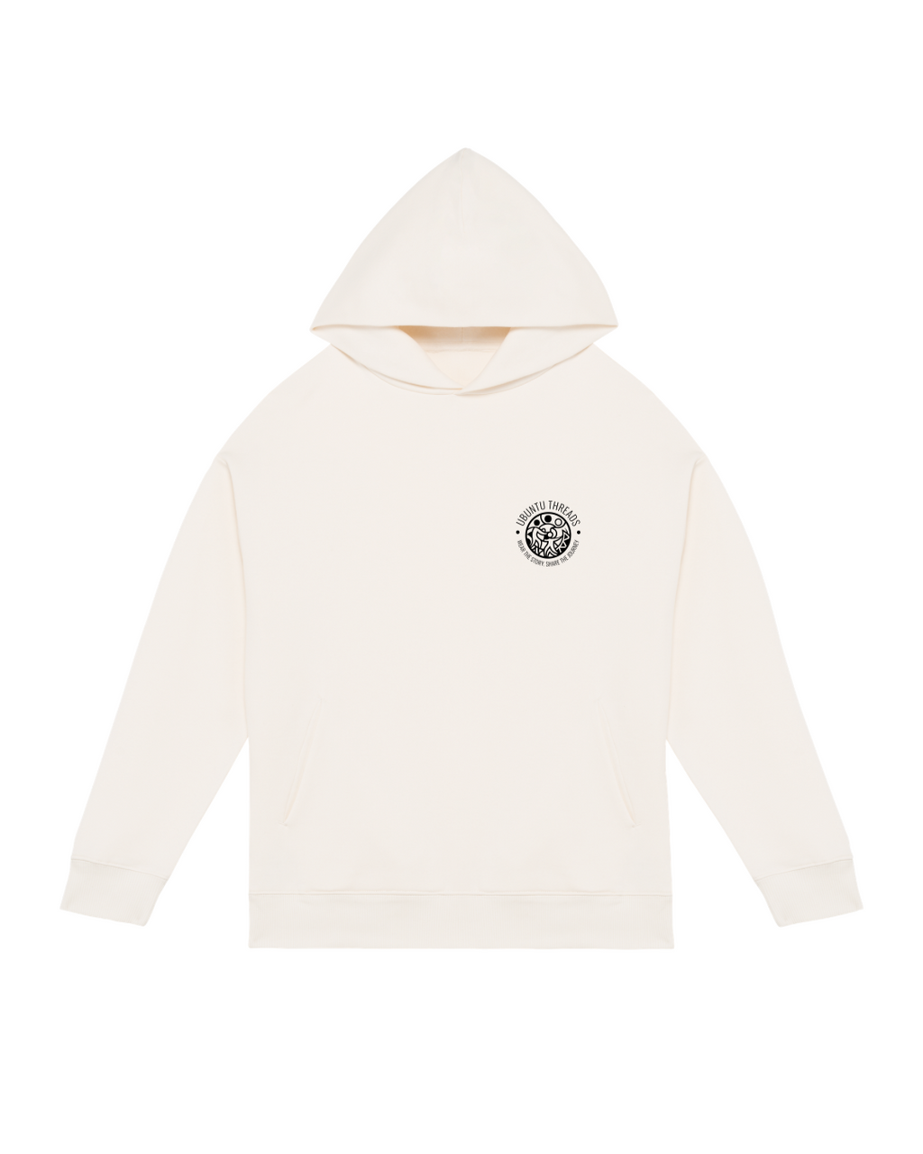 Ubuntu Threads Oversized Unisex Hoodie