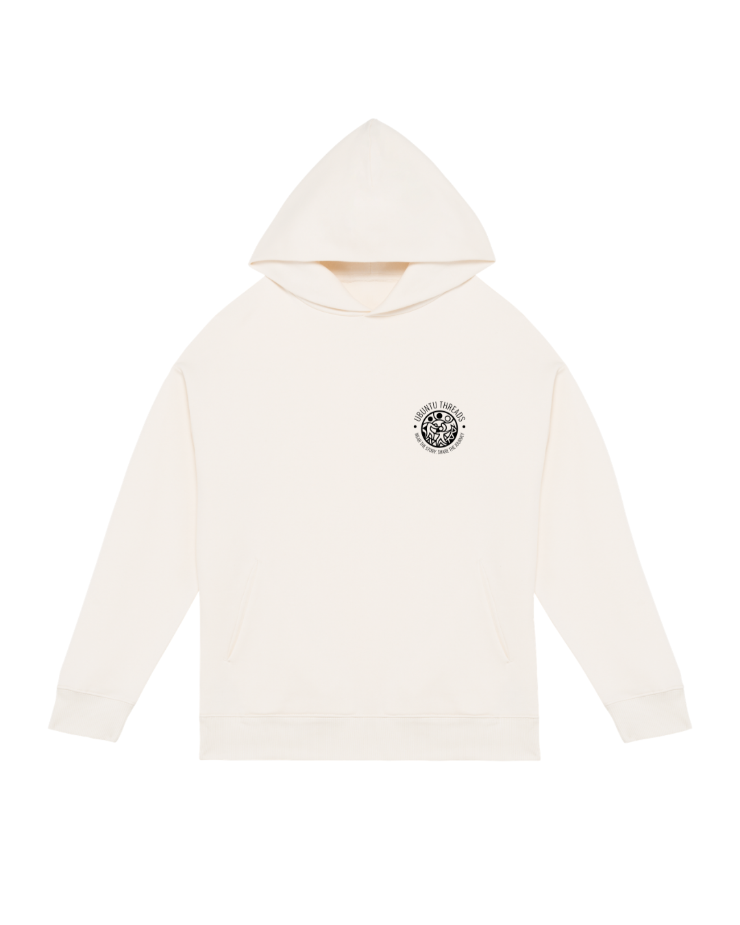 Ubuntu Threads Oversized Unisex Hoodie