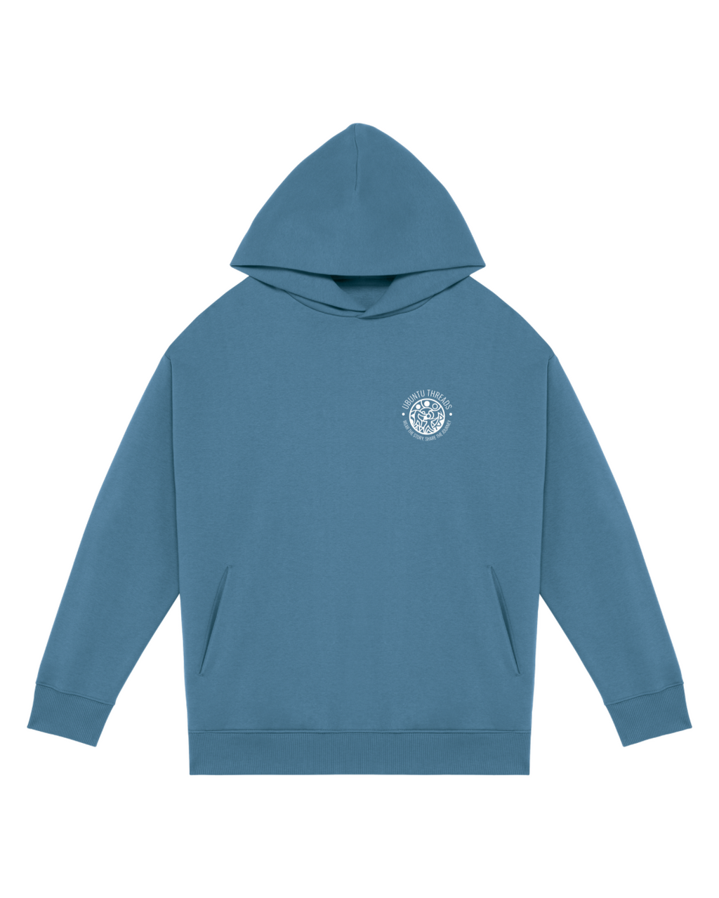 Ubuntu Threads Oversized Unisex Hoodie