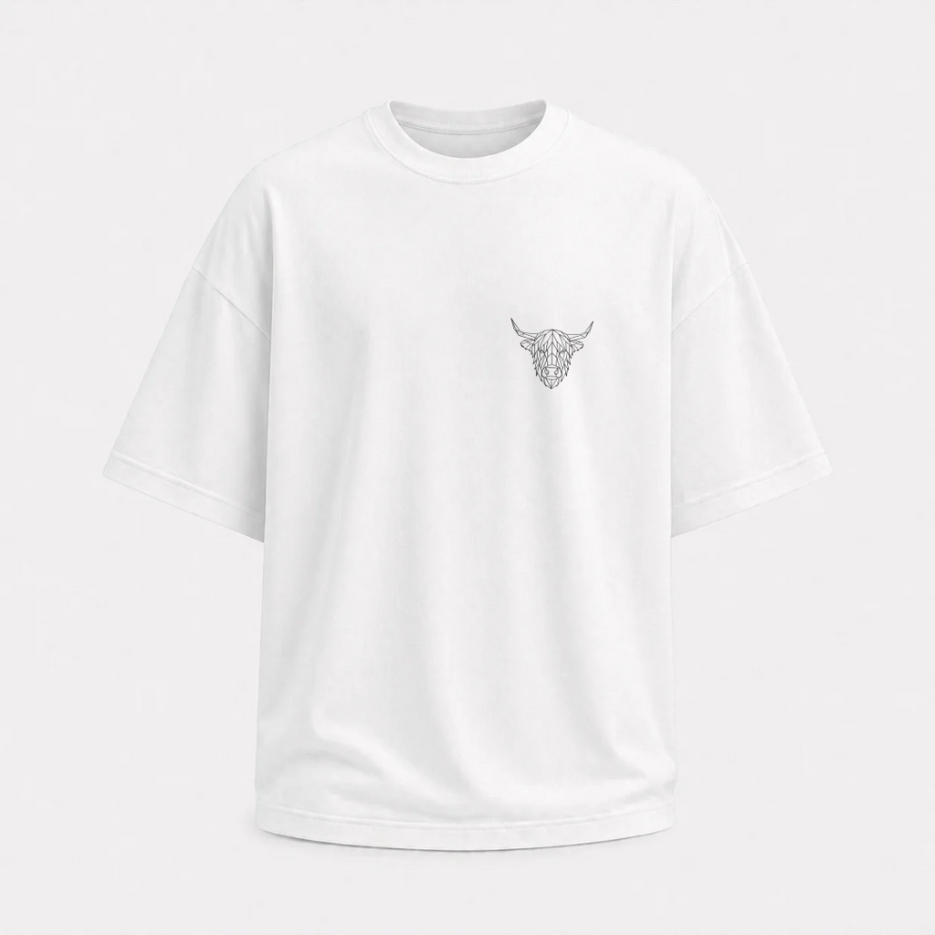 Highland Cow Oversized Tee