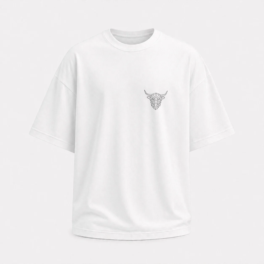 Highland Cow Oversized Tee