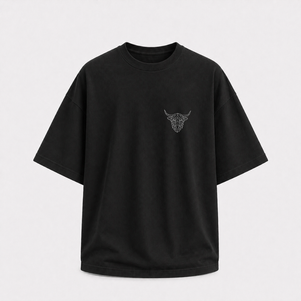 Highland Cow Oversized Tee