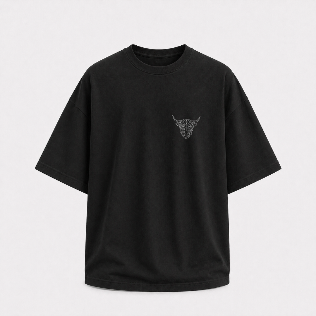Highland Cow Oversized Tee