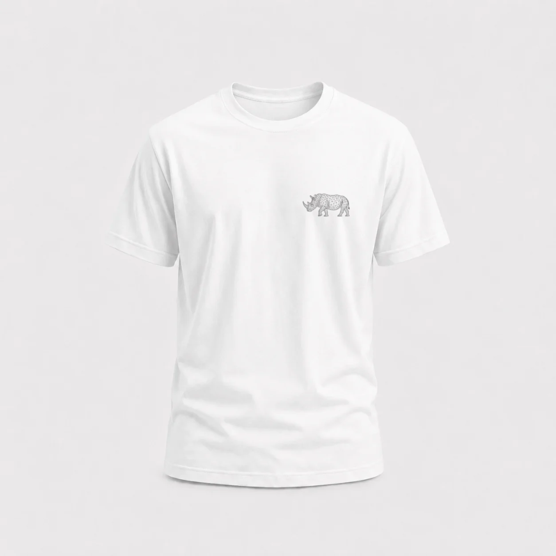 Rhino Front & Back Tee