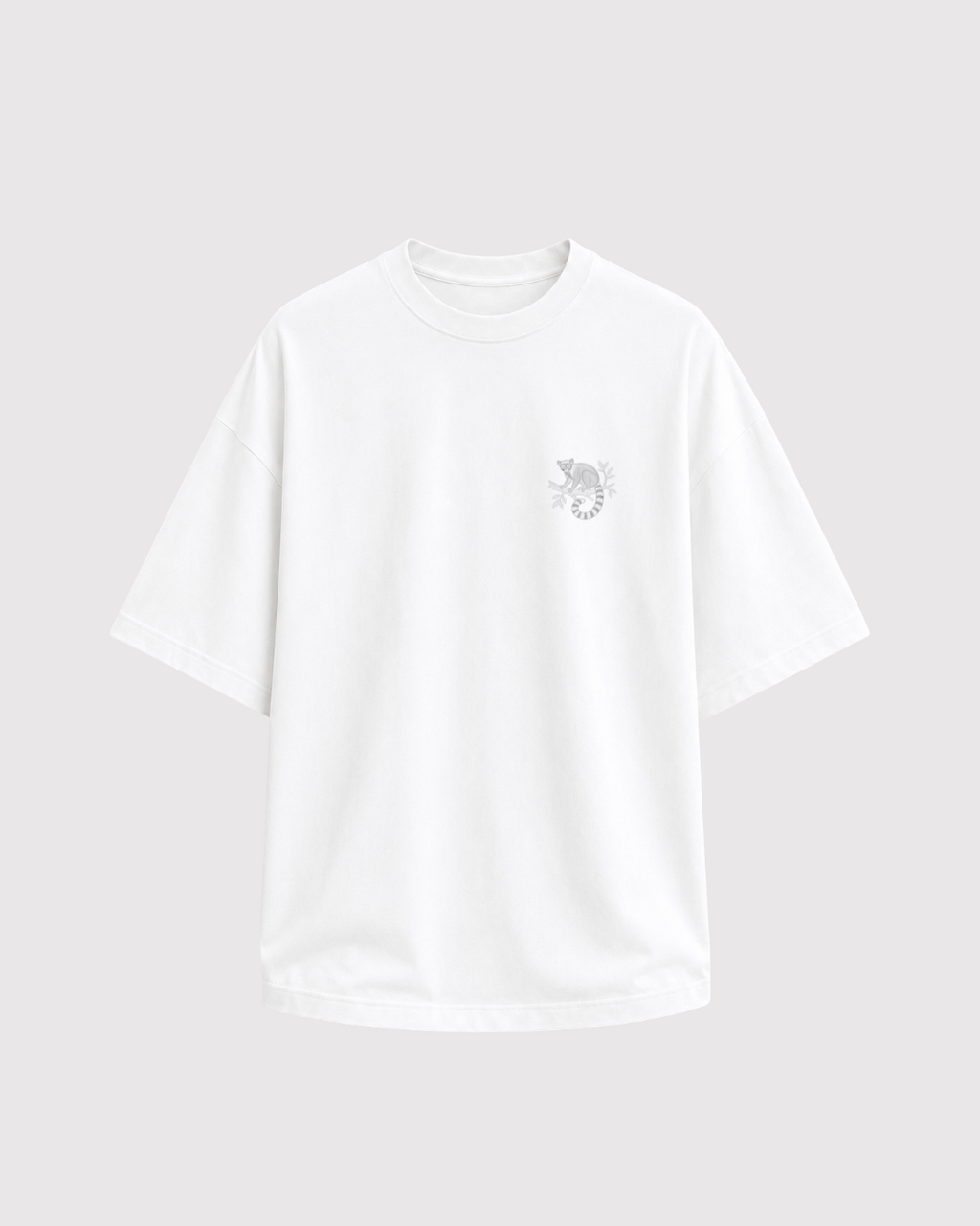 Ring Tailed Lemur Oversized Tee
