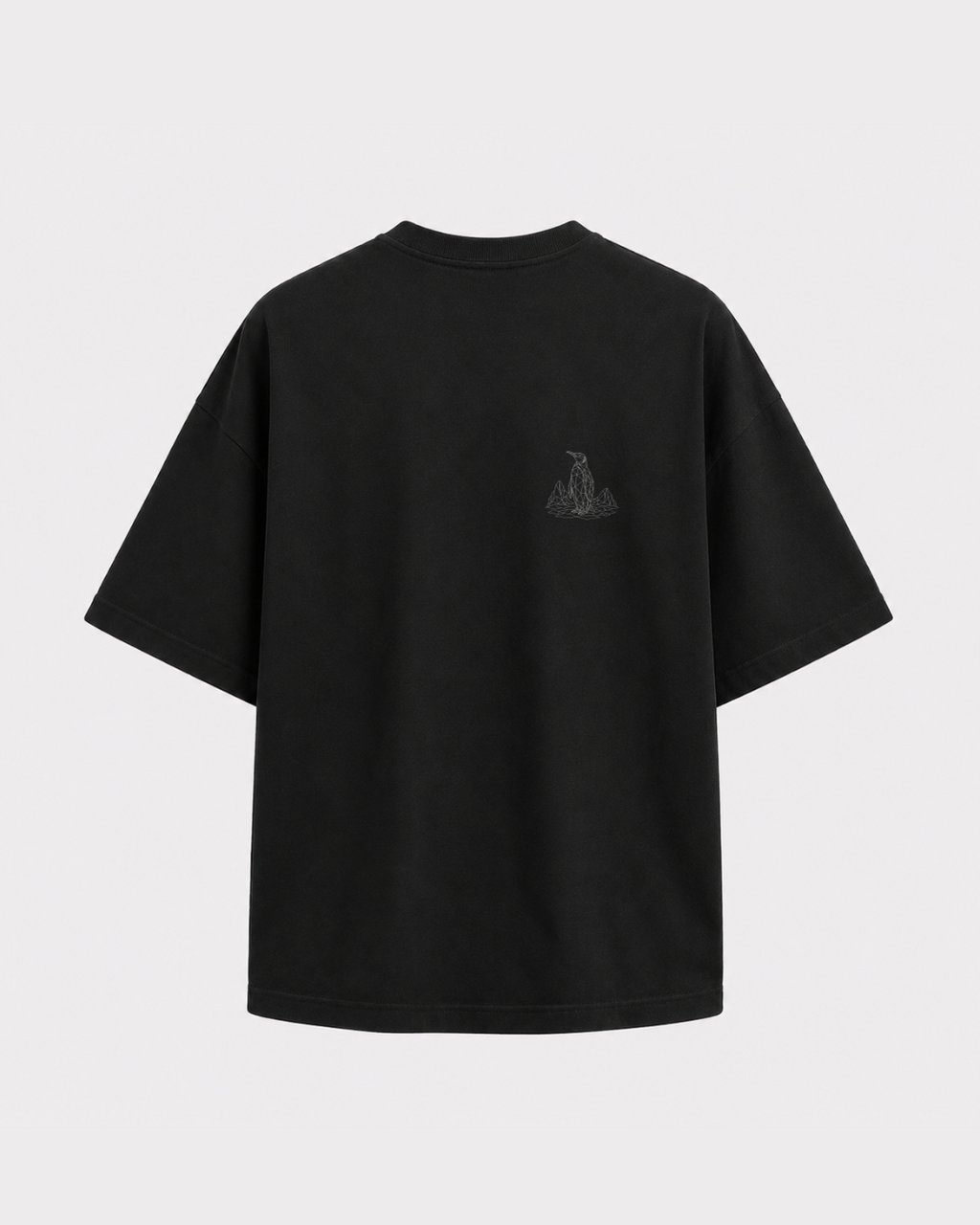 Penguin Scene Oversized Primal Tee