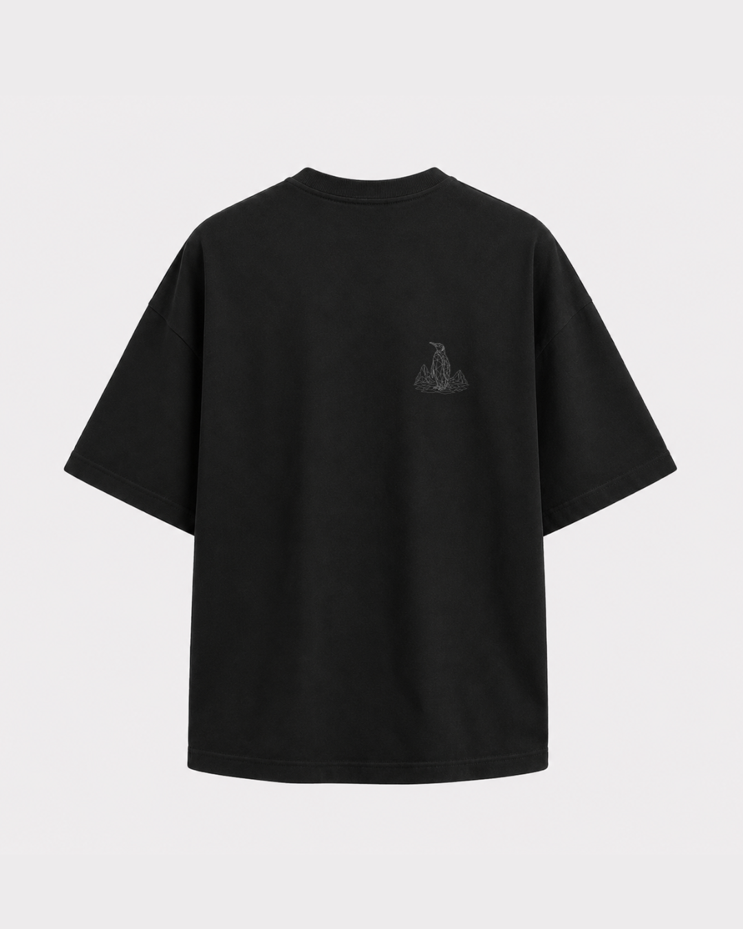 Penguin Scene Oversized Primal Tee