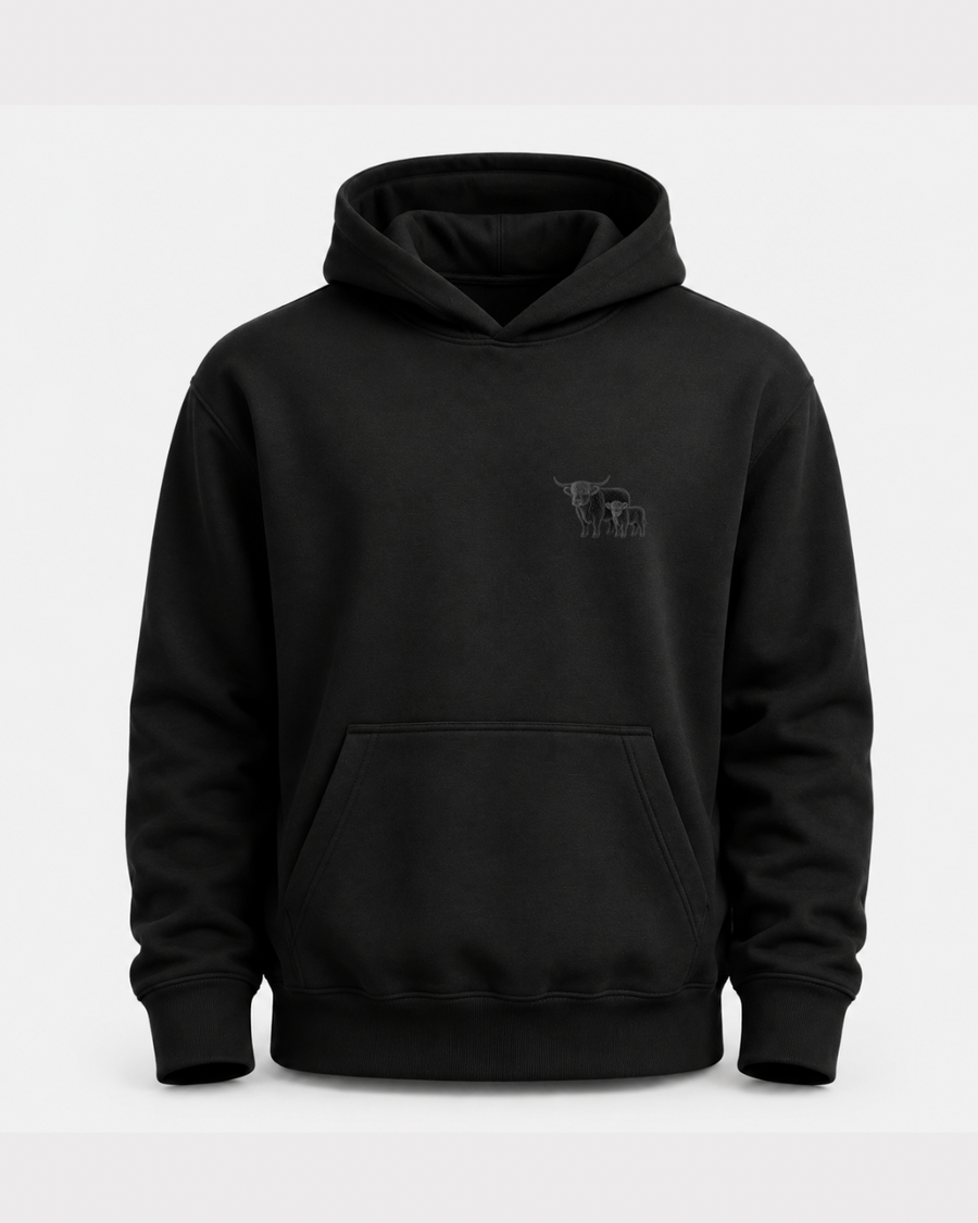 Highland Cow & Calf Nexus  Hoodie