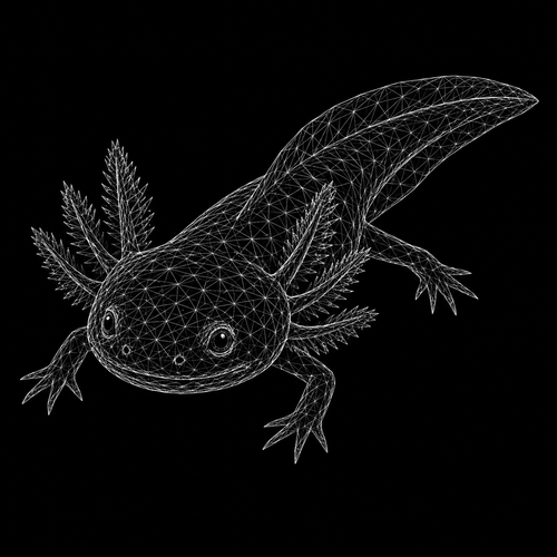 Axolotl Nexus Oversized Tee