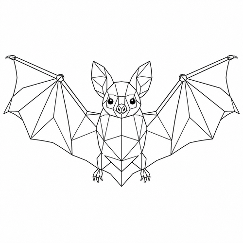 Bat Primal Lines Oversized Tee